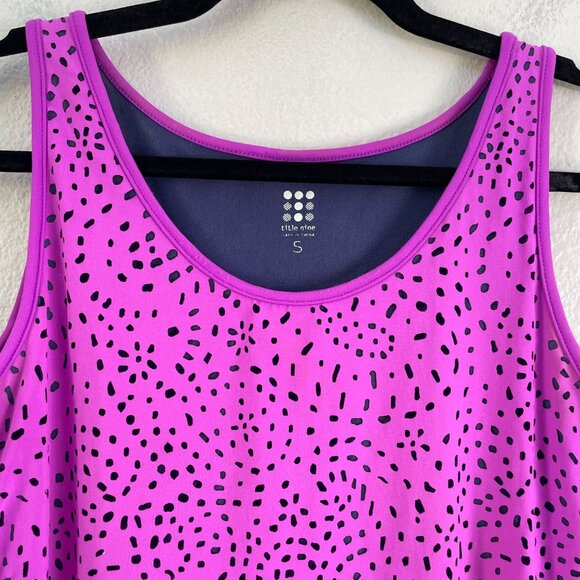 TITLE NINE Womens Small Nimblene Illusion Laser Cut Sleeveless Active Dress - Picture 7 of 9